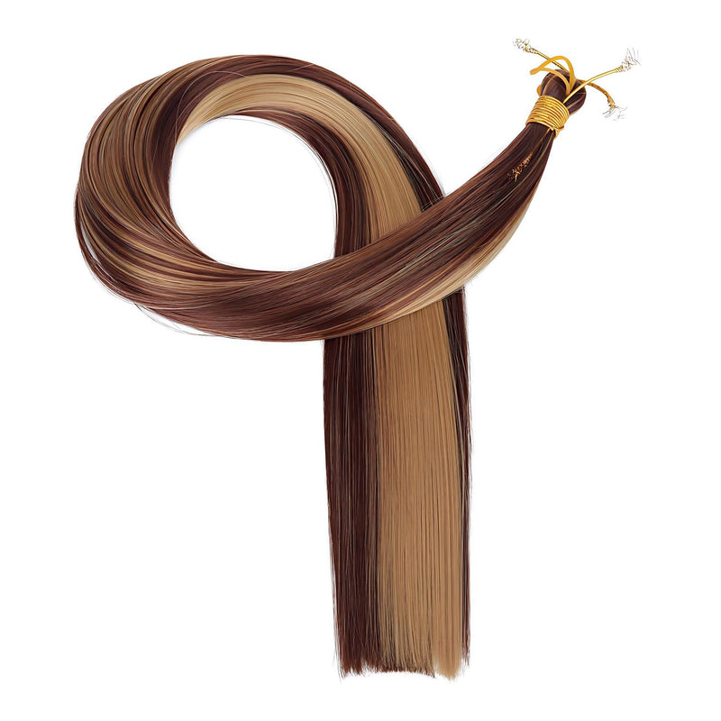 Woman Straight Hair Extensions: Straight Hair Bulk - Long Straight Hair Bundles