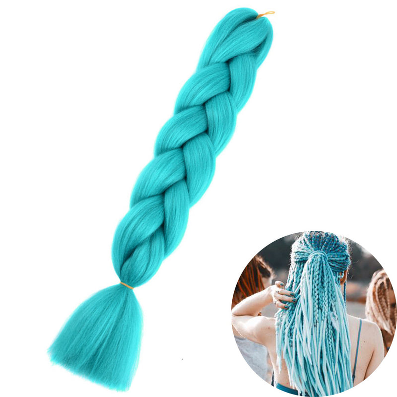 Dreadlock Wigs for Woman: Long Hair with Ombre Color and Braided Extensions