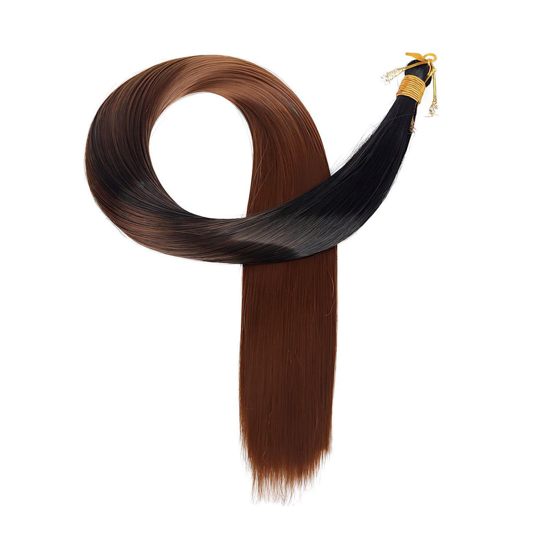 Woman Straight Hair Extensions: Straight Hair Bulk - Long Straight Hair Bundles
