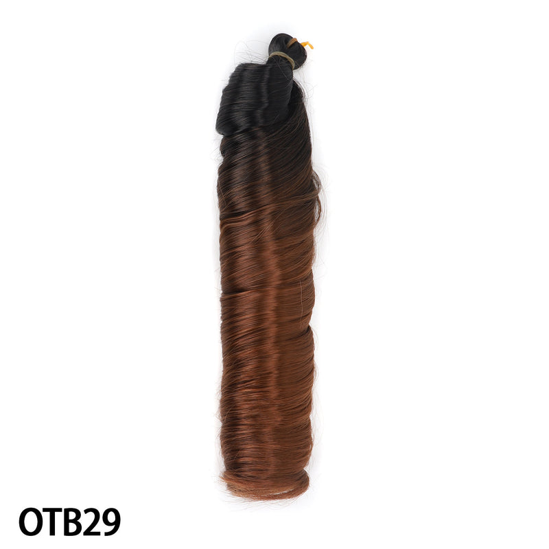 Woman Wigs French Curls Dreadlocks Long Curly Hair Hair Extensions Crochet Wigs