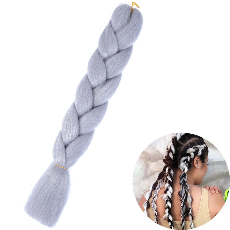 Dreadlock Wigs for Woman: Long Hair with Ombre Color and Braided Extensions