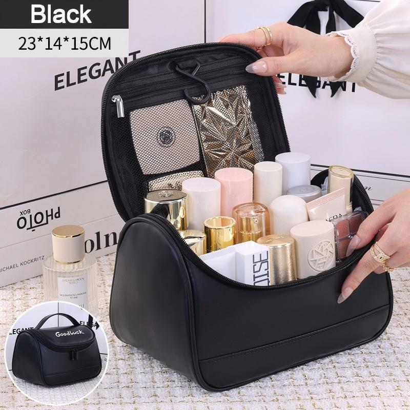Stylish Color-Blocked Portable Multi-Functional Hangable  Bag