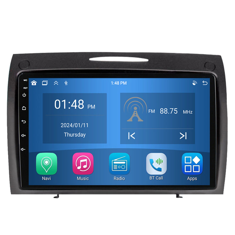 RoverOne Car Stereo Radio Bluetooth CarPlay GPS Navigation for Mercedes-Benz SLK-Class R171 2004 - 2011