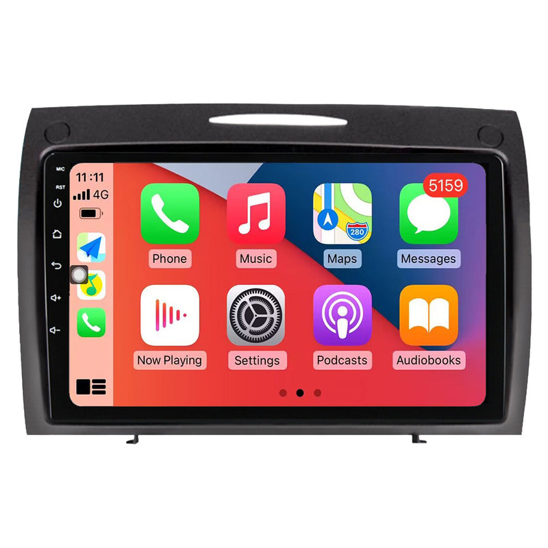 RoverOne Car Stereo Radio Bluetooth CarPlay GPS Navigation for Mercedes-Benz SLK-Class R171 2004 - 2011