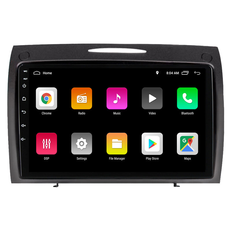 RoverOne Car Stereo Radio Bluetooth CarPlay GPS Navigation for Mercedes-Benz SLK-Class R171 2004 - 2011