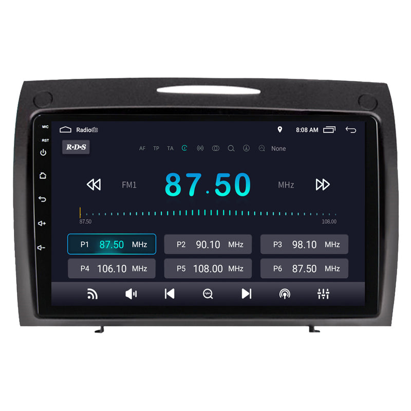RoverOne Car Stereo Radio Bluetooth CarPlay GPS Navigation for Mercedes-Benz SLK-Class R171 2004 - 2011