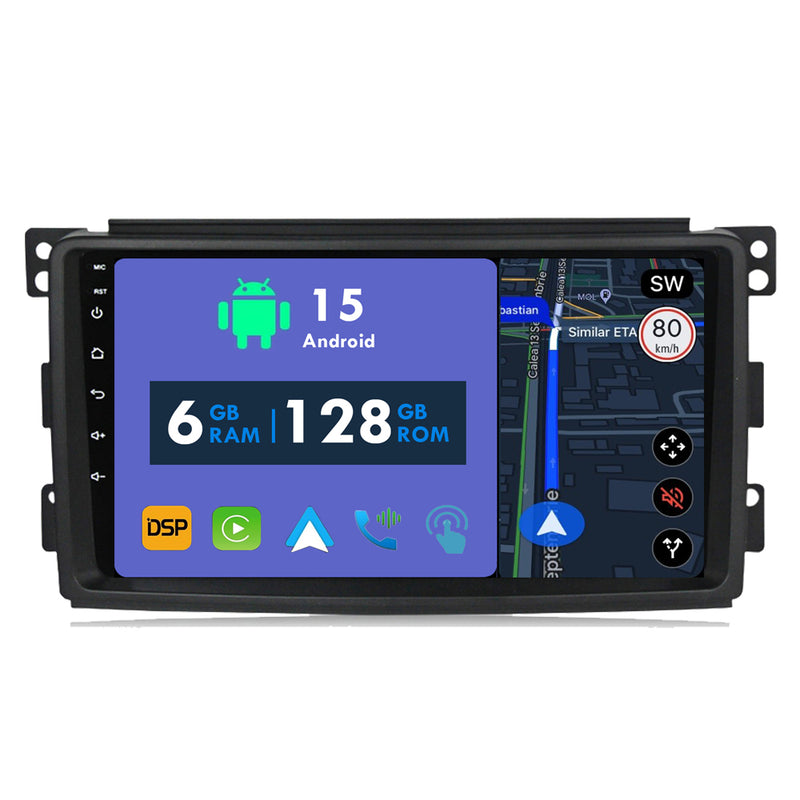 RoverOne Car Stereo Radio Bluetooth CarPlay GPS Navigation
