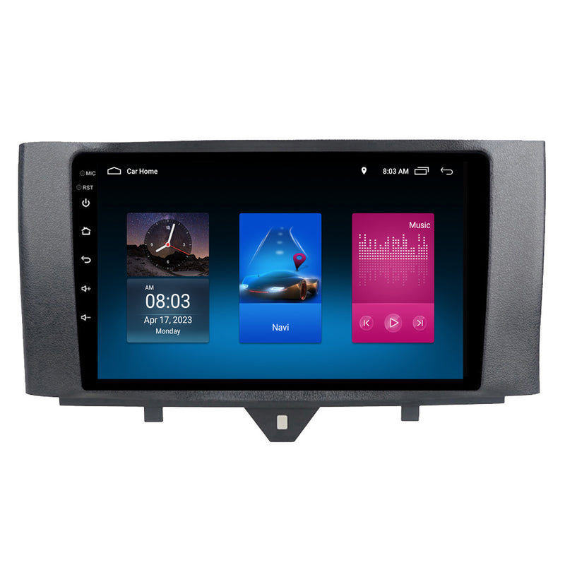 RoverOne Car Stereo Radio Bluetooth CarPlay GPS Navigation for Mercedes Benz Smart For two  2011 - 2015