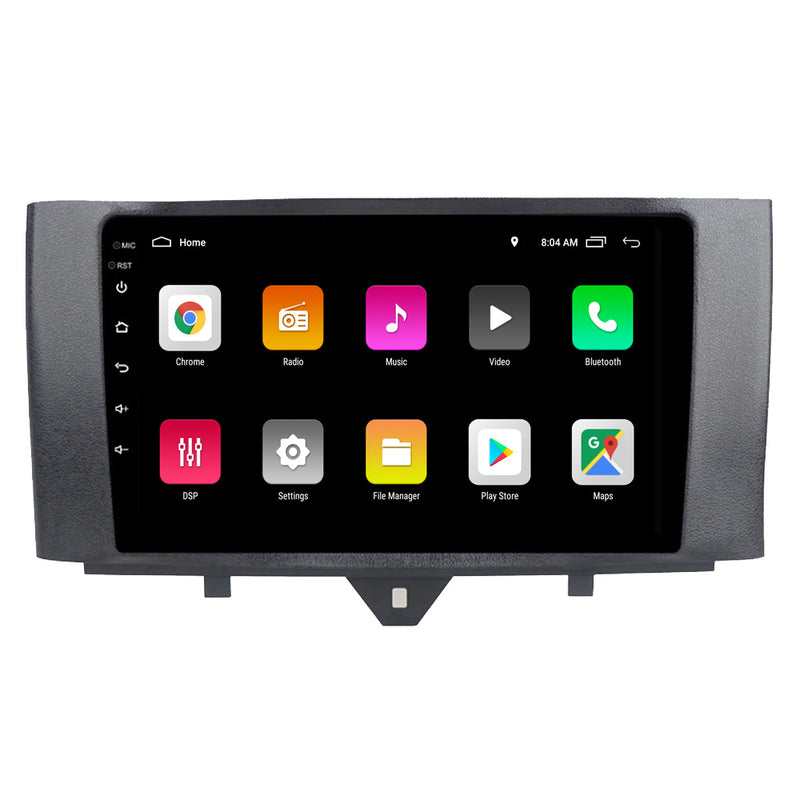RoverOne Car Stereo Radio Bluetooth CarPlay GPS Navigation for Mercedes Benz Smart For two  2011 - 2015