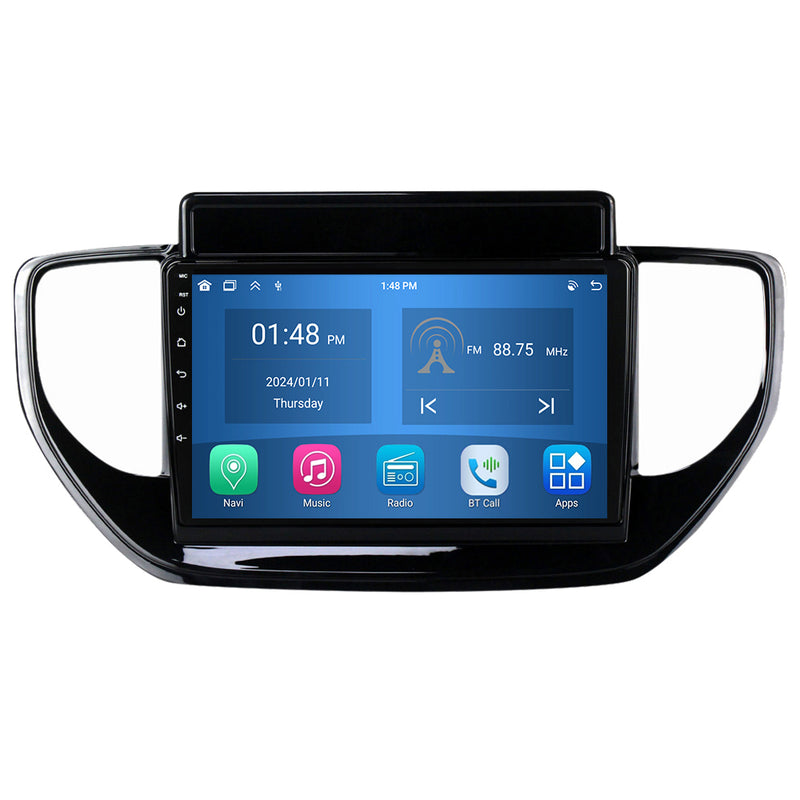 RoverOne Car Stereo Radio Bluetooth CarPlay GPS Navigation for Hyundai Solaris 2 II 2020 - 2021
