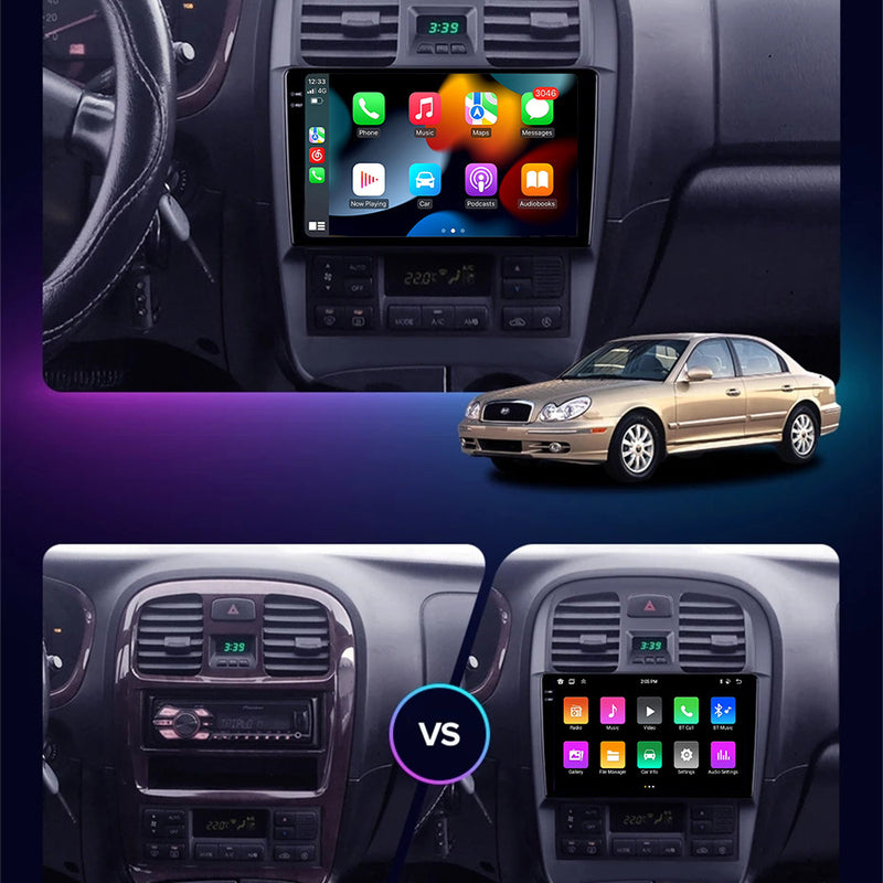 RoverOne Car Stereo Radio Bluetooth CarPlay GPS Navigation for Hyundai Sonata EF 2001 - 2012