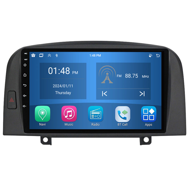 RoverOne Car Stereo Radio Bluetooth CarPlay GPS Navigation for Hyundai Sonata NF 2004 - 2008