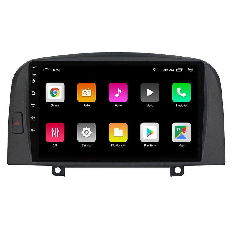 RoverOne Car Stereo Radio Bluetooth CarPlay GPS Navigation for Hyundai Sonata NF 2004 - 2008