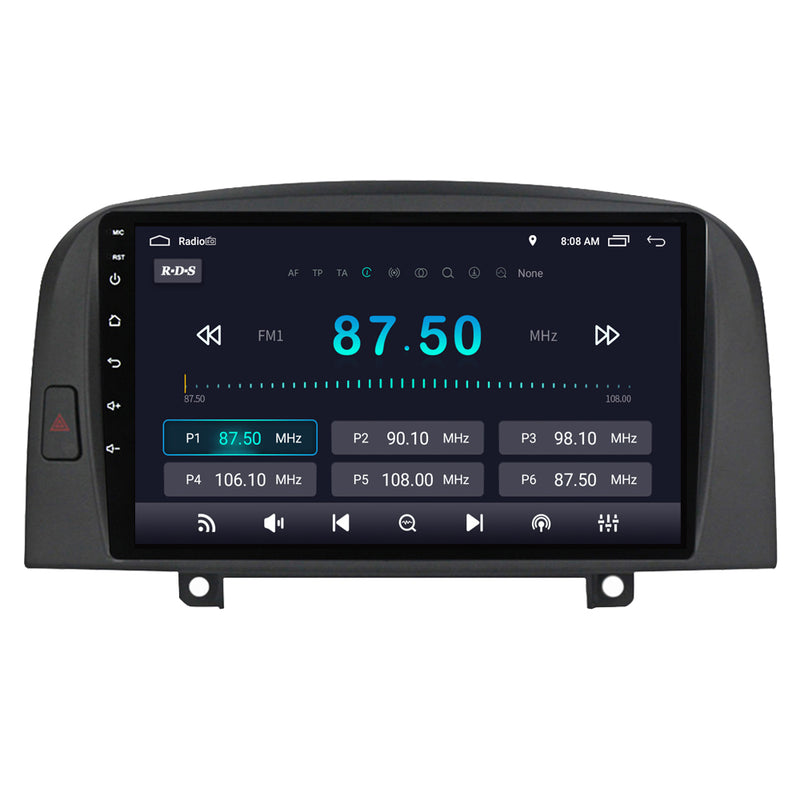 RoverOne Car Stereo Radio Bluetooth CarPlay GPS Navigation for Hyundai Sonata NF 2004 - 2008