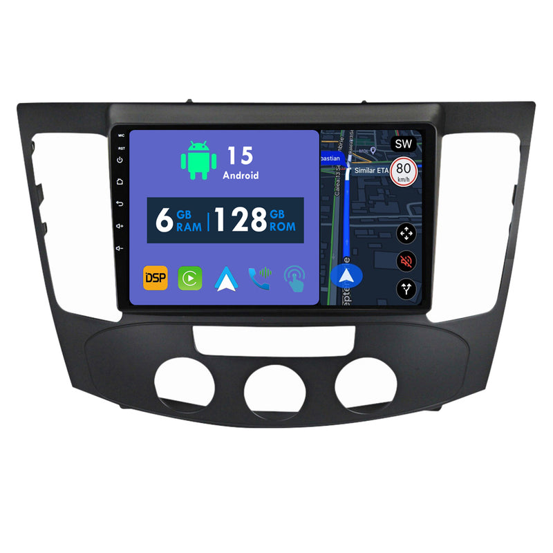 RoverOne Car Stereo Radio Bluetooth CarPlay GPS Navigation for Hyundai Sonata NF 2008 - 2010