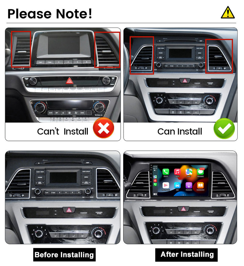 RoverOne Car Stereo Radio Bluetooth CarPlay GPS Navigation for Hyundai Sonata 7 LF 2014 - 2017