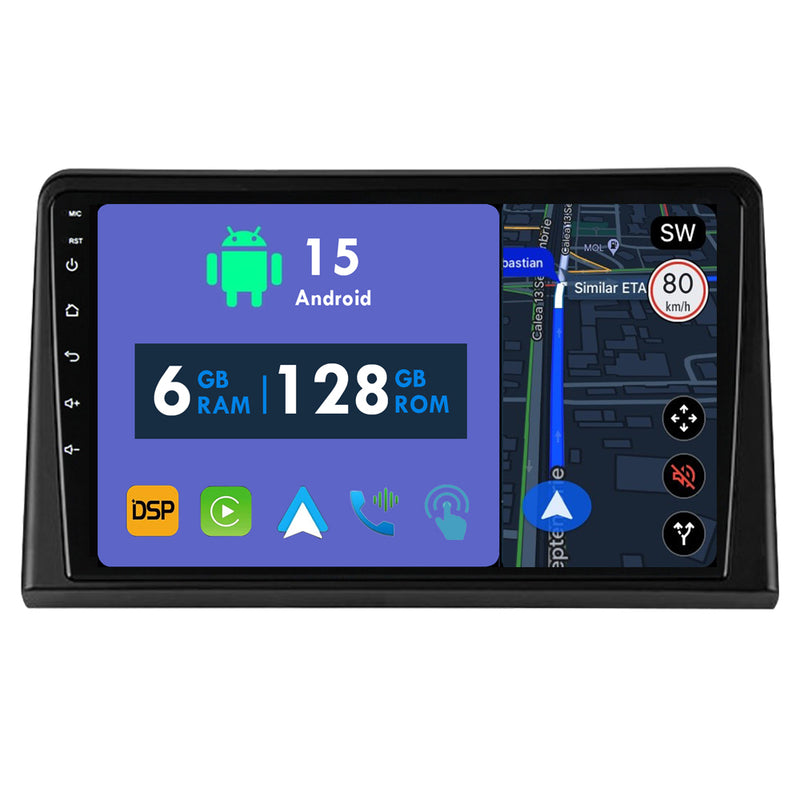 RoverOne Car Stereo Radio Bluetooth CarPlay GPS Navigation for Hyundai Sonata 7 LF 2017 - 2019