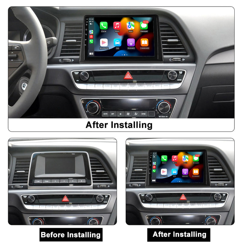 RoverOne Car Stereo Radio Bluetooth CarPlay GPS Navigation for Hyundai Sonata 7 LF 2017 - 2019