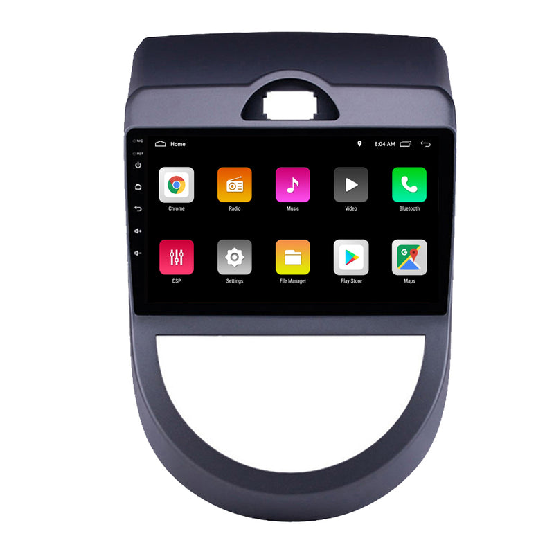RoverOne Car Stereo Radio Bluetooth CarPlay GPS Navigation for Kia Soul 1 AM 2008 - 2011