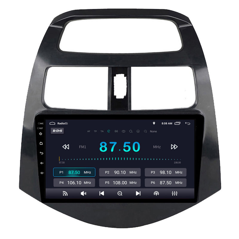 RoverOne Car Stereo Radio Bluetooth CarPlay GPS Navigation for Chevrolet Spark M300 2009 - 2016