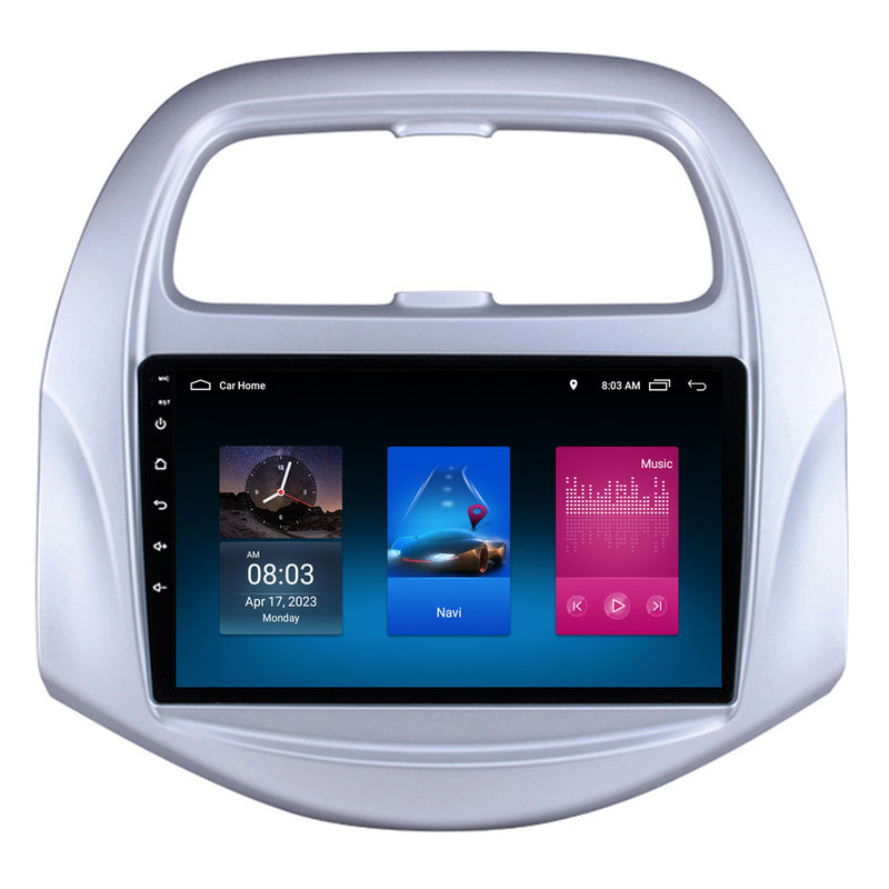 RoverOne Car Stereo Radio Bluetooth CarPlay GPS Navigation for Chevrolet Spark Beat 2018 - 2020