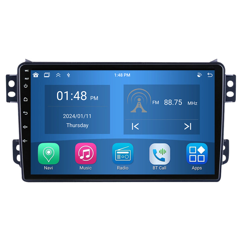 RoverOne Car Stereo Radio Bluetooth CarPlay GPS Navigation for Suzuki Splash for Opel Agila Maruti Ritz 2008 - 2017