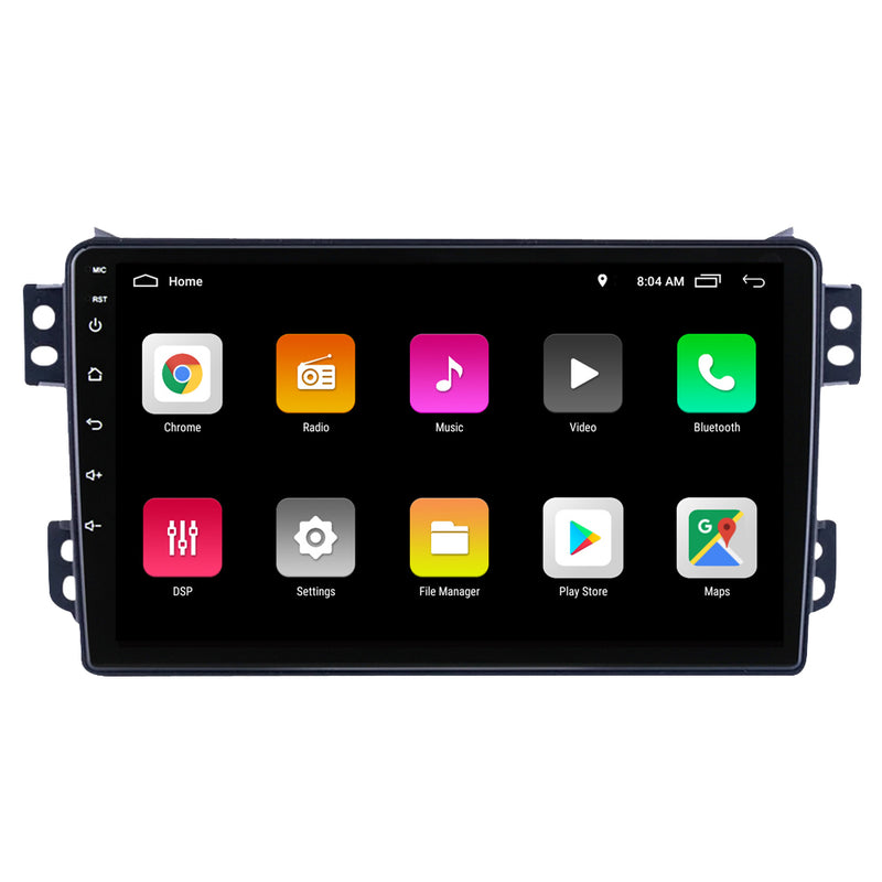 RoverOne Car Stereo Radio Bluetooth CarPlay GPS Navigation for Suzuki Splash for Opel Agila Maruti Ritz 2008 - 2017