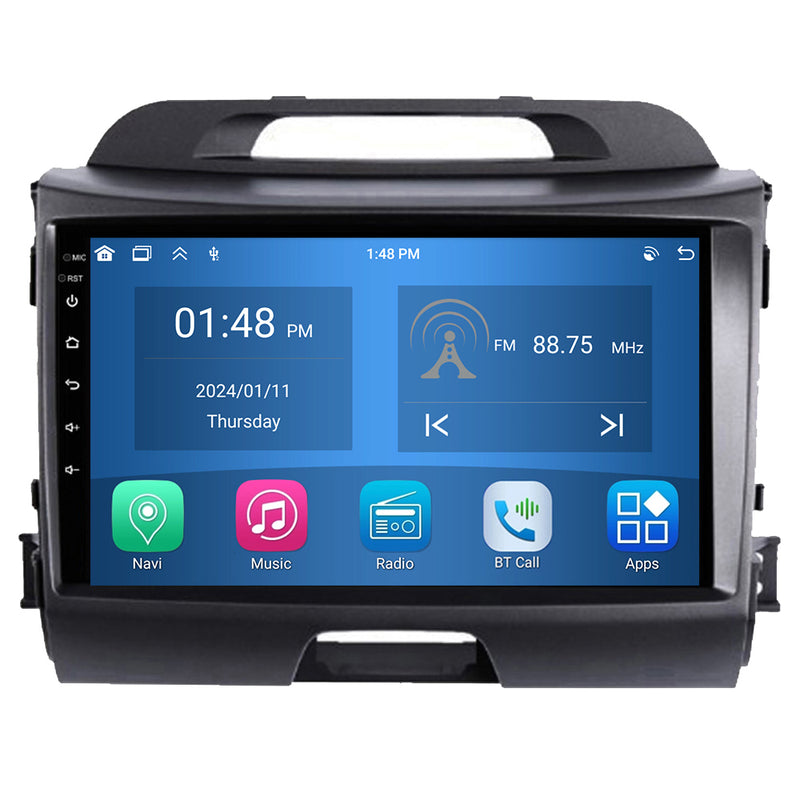 RoverOne Car Stereo Radio Bluetooth CarPlay GPS Navigation for Kia Sportage 3 SL 2010 - 2016