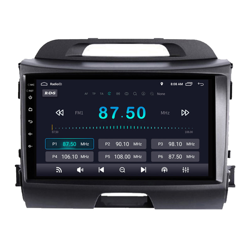 RoverOne Car Stereo Radio Bluetooth CarPlay GPS Navigation for Kia Sportage 3 SL 2010 - 2016