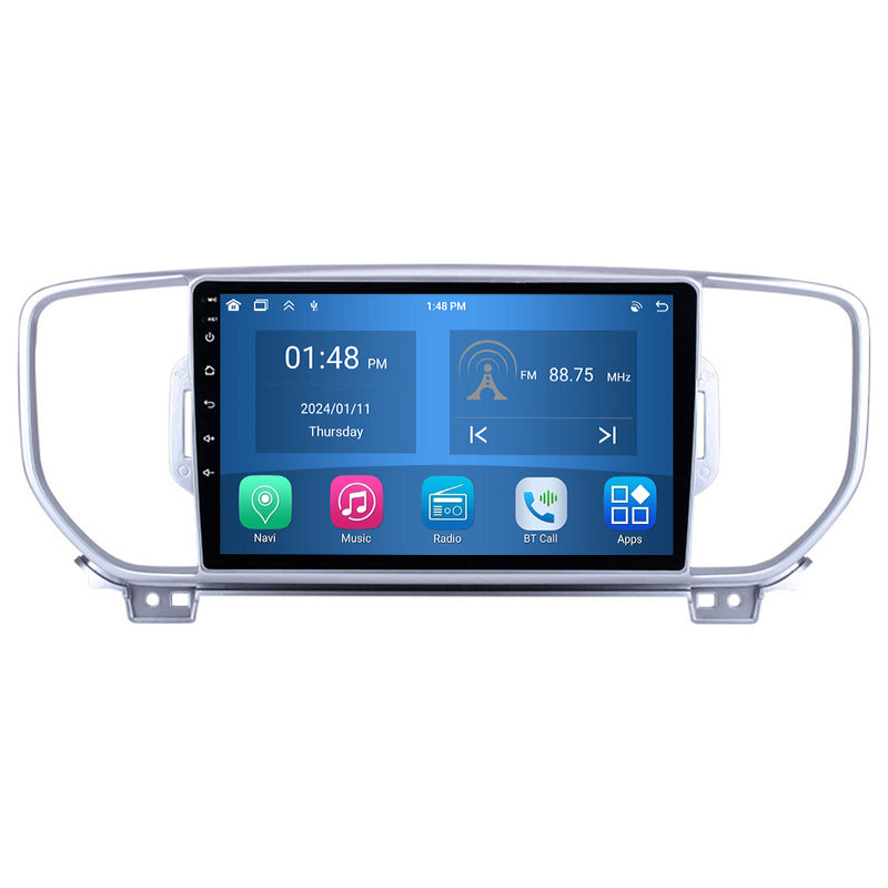 RoverOne Car Stereo Radio Bluetooth CarPlay GPS Navigation for Kia Sportage 4 QL 2016 - 2018