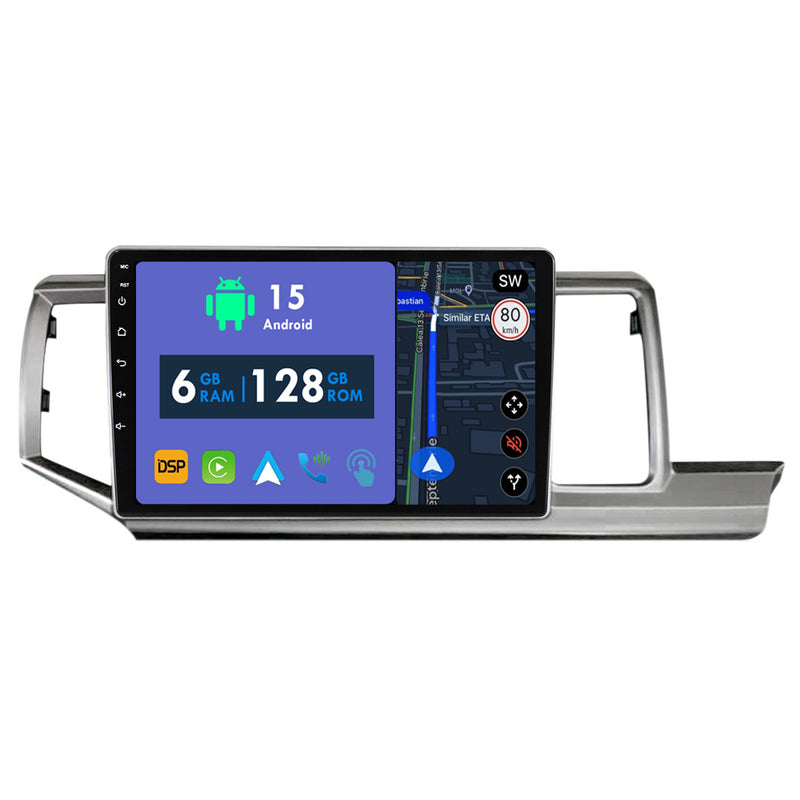 RoverOne Car Stereo Radio Bluetooth CarPlay GPS Navigation for Honda Stepwgn 2009 - 2015