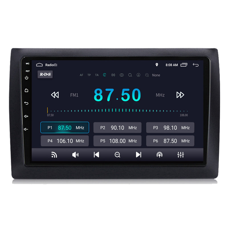 RoverOne Car Stereo Radio Bluetooth CarPlay GPS Navigation for Fiat Stilo 2002 - 2010