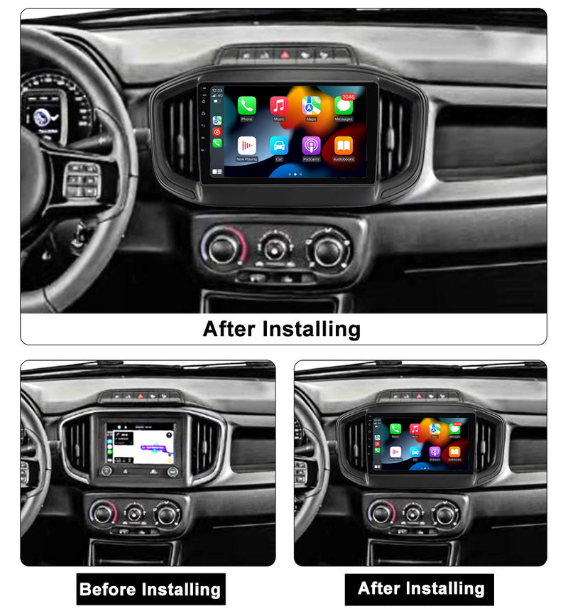 RoverOne Car Stereo Radio Bluetooth CarPlay GPS Navigation for Fiat Strada 2020 2021 2022