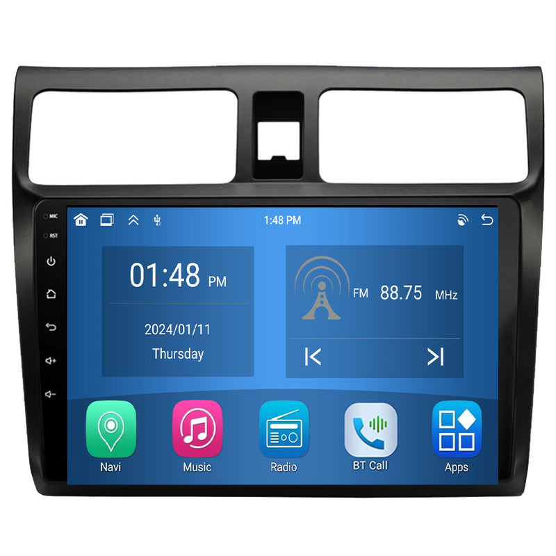 RoverOne Car Stereo Radio Bluetooth CarPlay GPS Navigation for Suzuki Swift 3 2003 - 2010