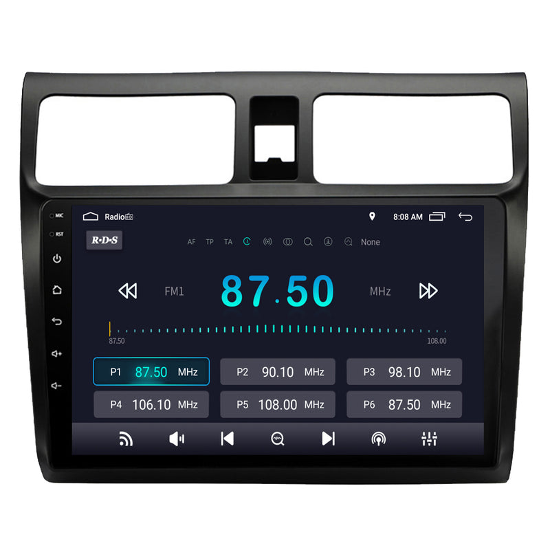 RoverOne Car Stereo Radio Bluetooth CarPlay GPS Navigation for Suzuki Swift 3 2003 - 2010