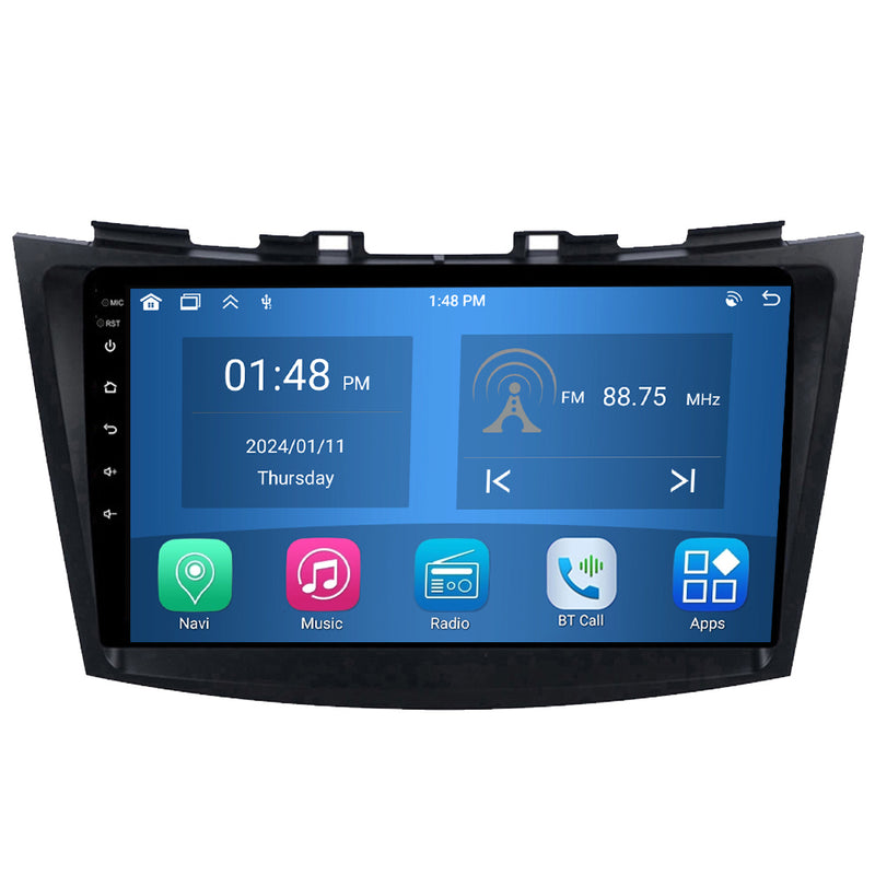 RoverOne Car Stereo Radio Bluetooth CarPlay GPS Navigation for Suzuki Swift 4 2011 - 2017