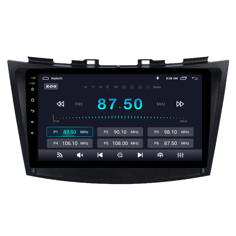 RoverOne Car Stereo Radio Bluetooth CarPlay GPS Navigation for Suzuki Swift 4 2011 - 2017