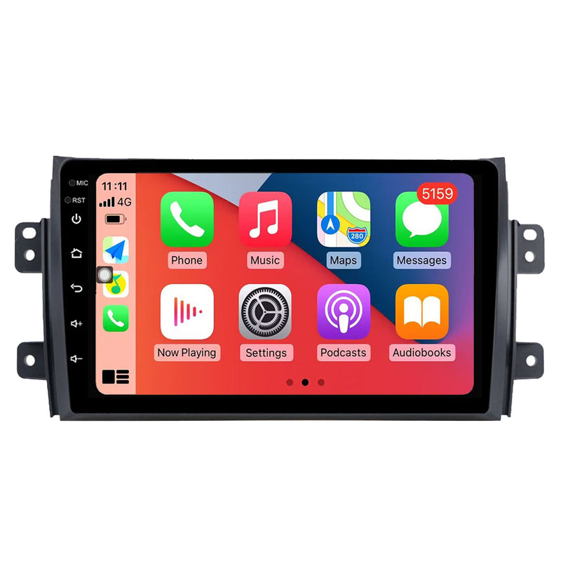 RoverOne Car Stereo Radio Bluetooth CarPlay GPS Navigation for Suzuki SX4 1 2006 - 2014 for Fiat Sedici 189 2005 - 2014