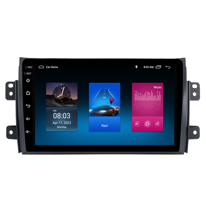 RoverOne Car Stereo Radio Bluetooth CarPlay GPS Navigation for Suzuki SX4 1 2006 - 2014 for Fiat Sedici 189 2005 - 2014