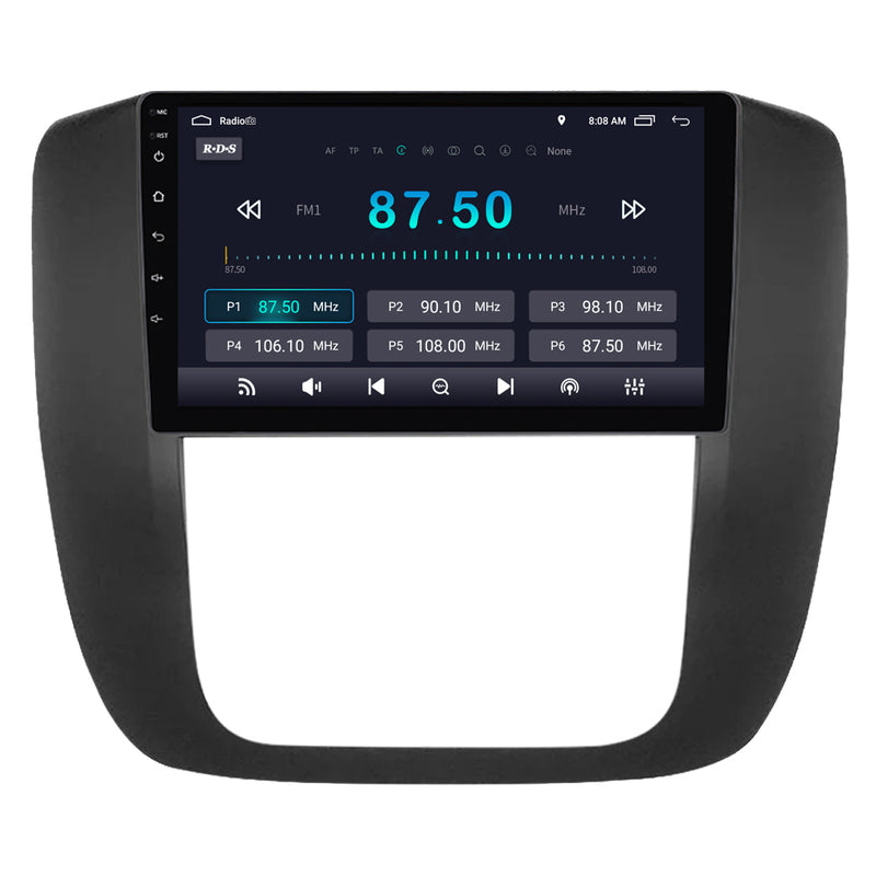 RoverOne Car Stereo Radio Bluetooth CarPlay GPS Navigation for Chevrolet Tahoe 3 GMT900 2006 - 2014