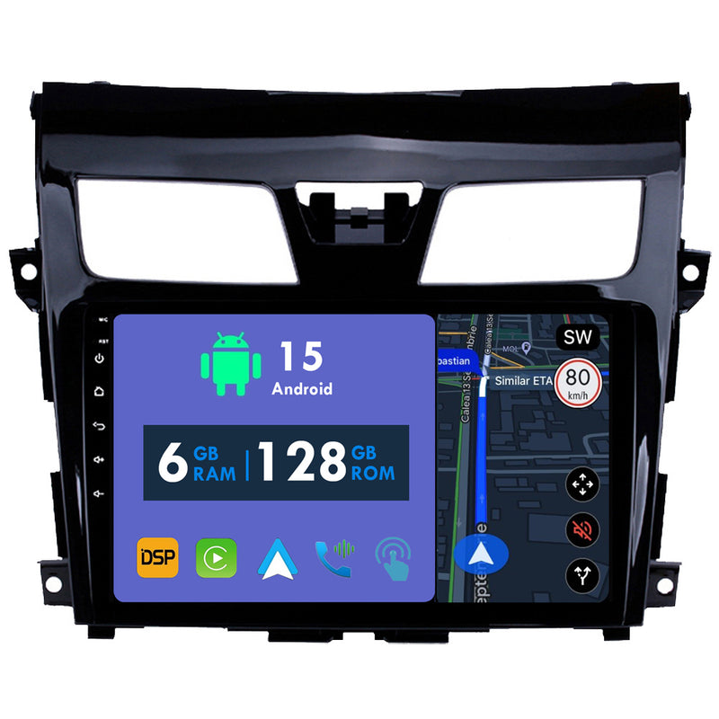 RoverOne Car Stereo Radio Bluetooth CarPlay GPS Navigation for Nissan Teana J33 3 2013 - 2015