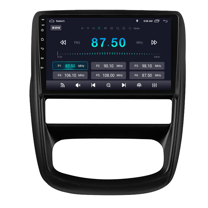RoverOne Car Stereo Radio Bluetooth CarPlay GPS Navigation for Renault Duster 1 2010-2015 for Nissan terrano 3 2014-2022