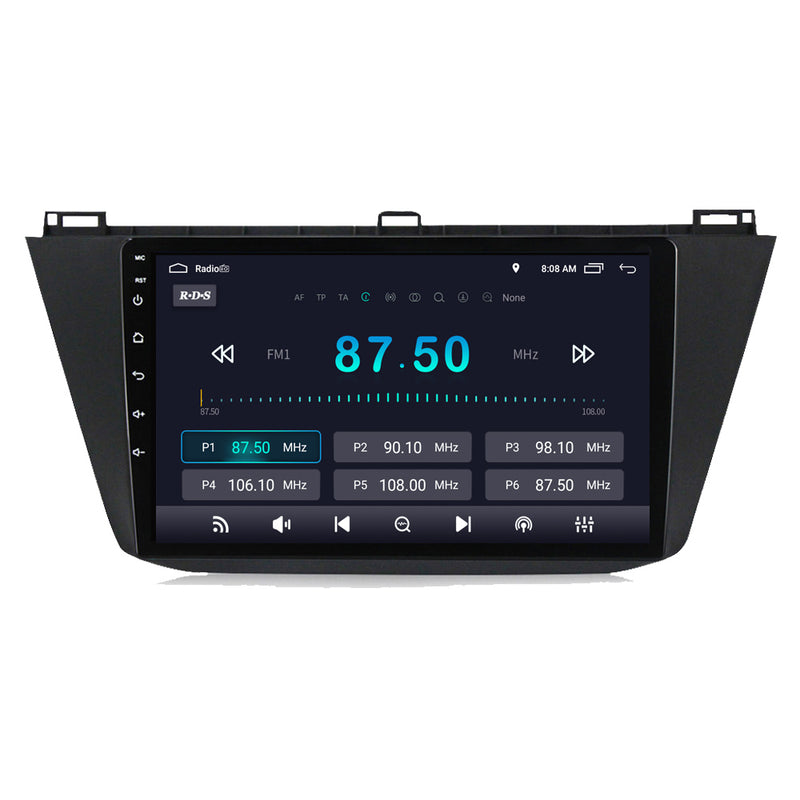RoverOne Car Stereo Radio Bluetooth CarPlay GPS Navigation for Volkswagen Tiguan 2 Mk 2016 - 2022