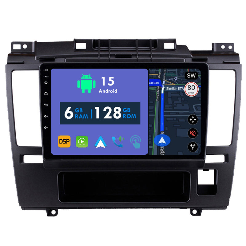 RoverOne Car Stereo Radio Bluetooth CarPlay GPS Navigation for Nissan Tiida C11 2004 - 2013