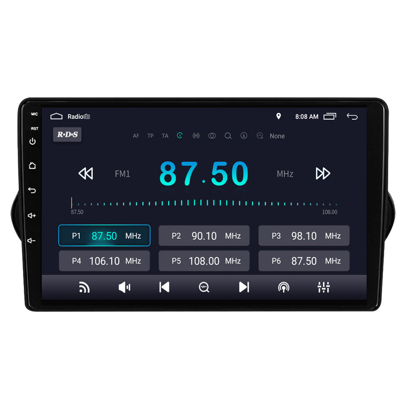 RoverOne Car Stereo Radio Bluetooth CarPlay GPS Navigation for Fiat Tipo Egea 2015 - 2023