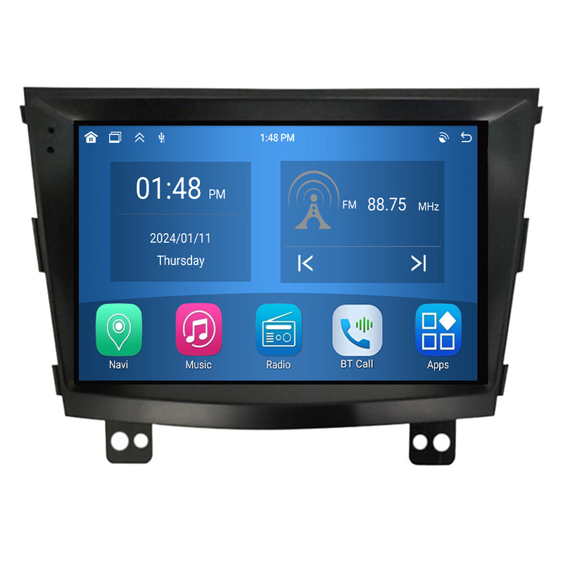 RoverOne Car Stereo Radio Bluetooth CarPlay GPS Navigation for SsangYong Tivolan Tivoli 2014 - 2017