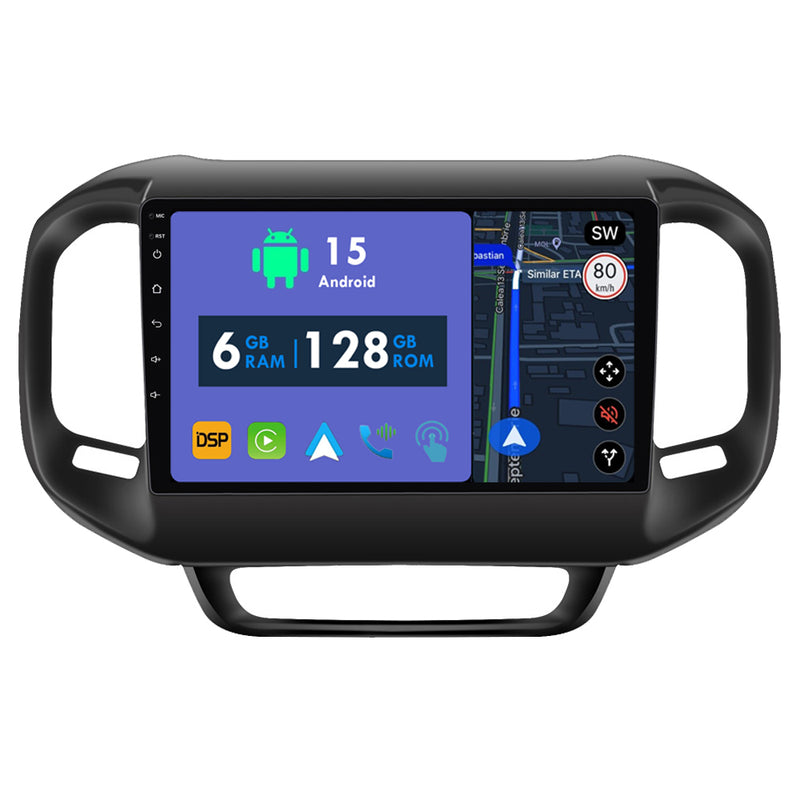 RoverOne Car Stereo Radio Bluetooth CarPlay GPS Navigation for Fiat Toro 2017 - 2021