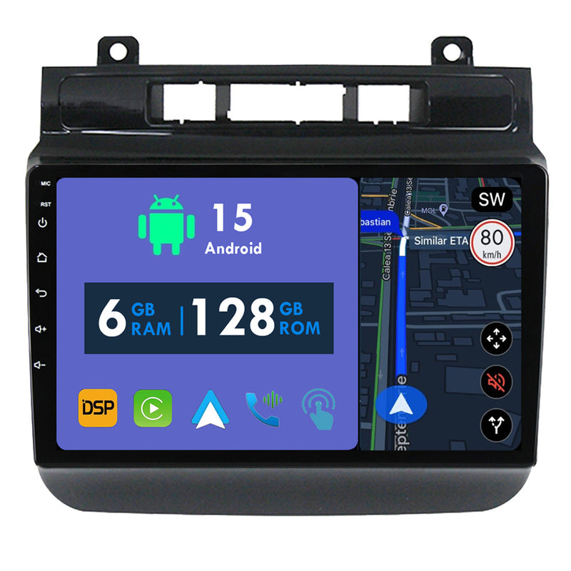RoverOne Car Stereo Radio Bluetooth CarPlay GPS Navigation for Volkswagen Touareg FL NF 2010 - 2018