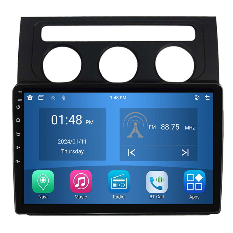 RoverOne Car Stereo Radio Bluetooth CarPlay GPS Navigation for Volkswagen Touran 1 2003 - 2010