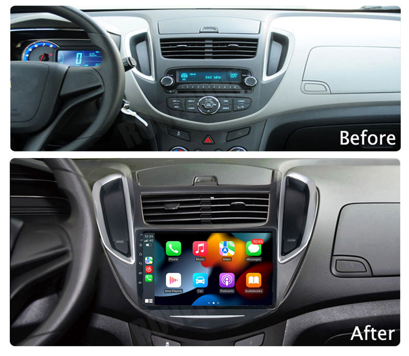 RoverOne Car Stereo Radio Bluetooth CarPlay GPS Navigation for Holden Chevrolet Trax Tracker 2014-2018
